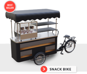 Snack bike – Custom - Food bikes for mobile gastronomy